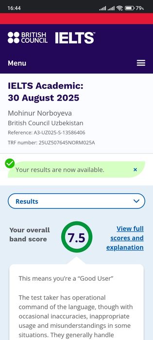 Online individual ingliz tili