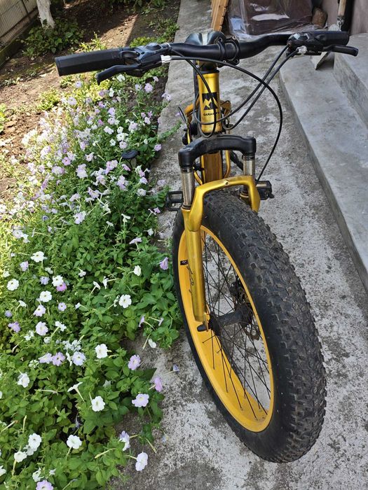 Bicicletă Fat Bike Caraiman - Roți 26 inch, aspect deosebit, stare bună
