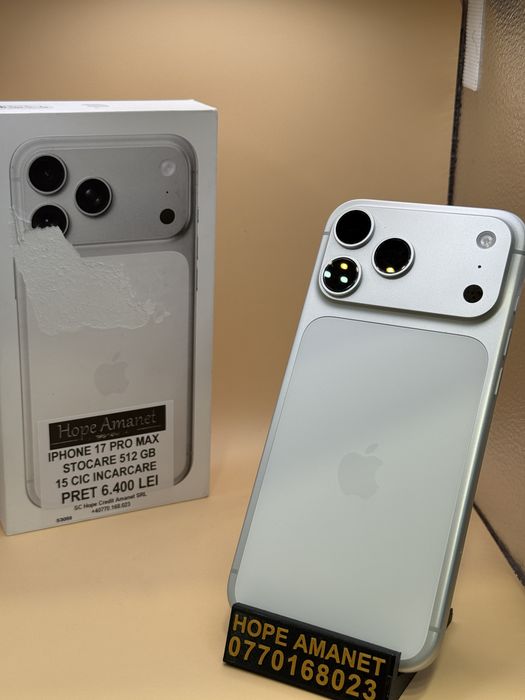 Hope Amanet P7 Iphone 17 Pro Max 512 Gb