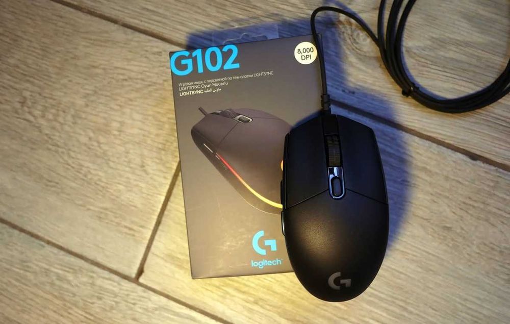 Мышь Logitech/ НОВАЯ Logitech G102