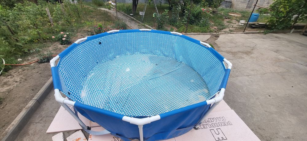 Бассейн каркасный