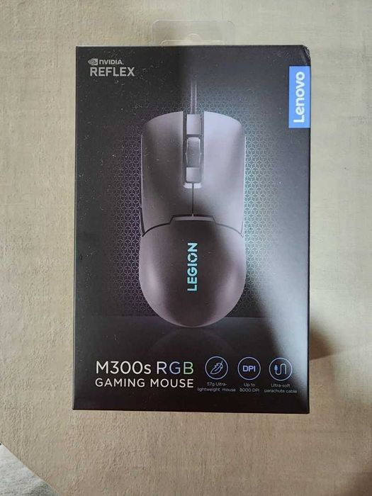 Mouse Gaming LENOVO Legion M300s RGB, 8000 dpi negru garantie Sigilat