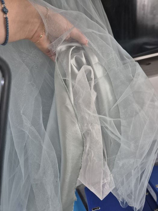 Rochie superbă verde din tul