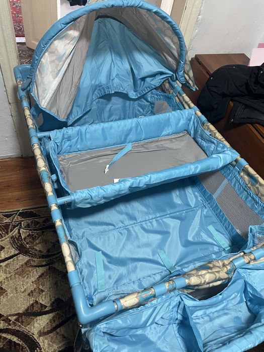 кроватка манеж б/у