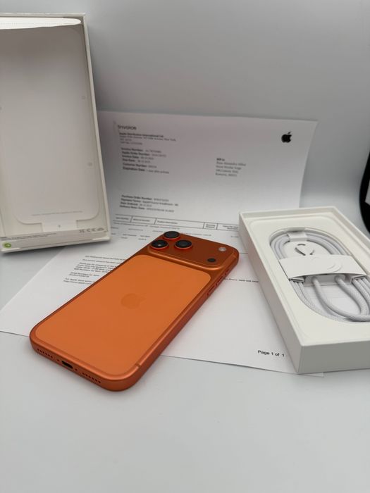 iPhone 17 Pro Max Nou, Factura, Garantie