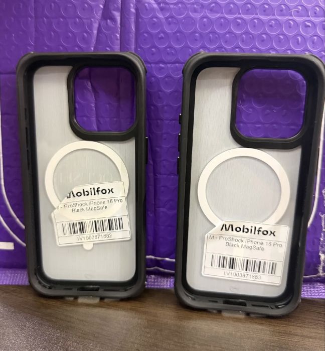 ЧИСТО НОВИ 2x MobilFox кейса iPhone 16 Pro (MagSafe)+ Подарък