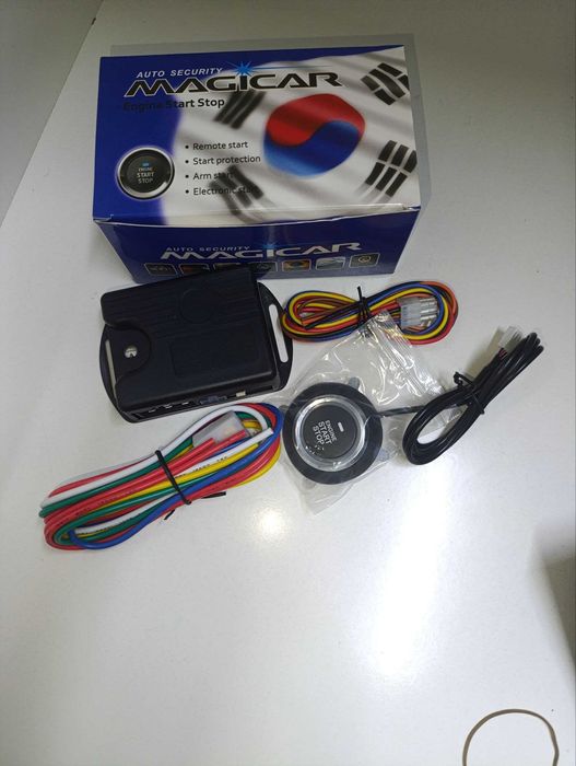 Start Stop –Magicar Engine knopkani bosib zavad qilinadi