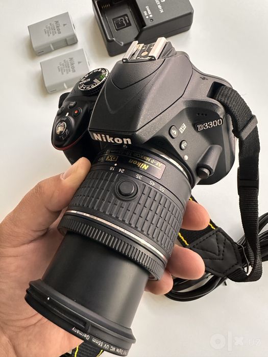 Nikon D3300 : 18-55 ideal holatta 3oy kafolat