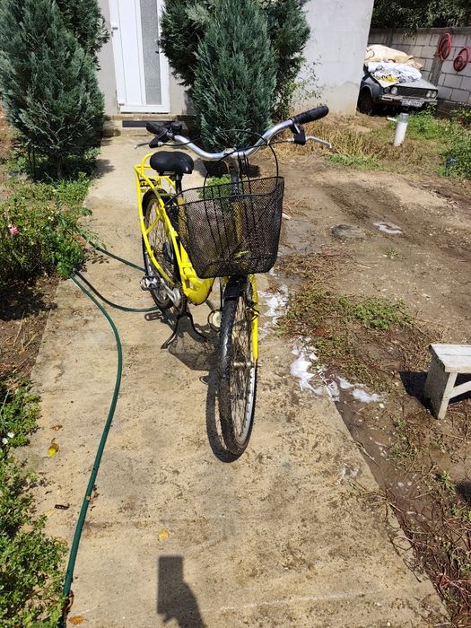 Bicicleta pegas cu frana pe tambur