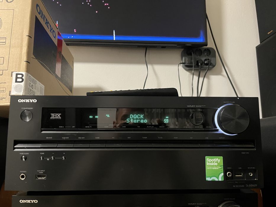 Onkyo TX-NR 609 4K/7.2/Arc/internet /Spotify/Dolby/etc.