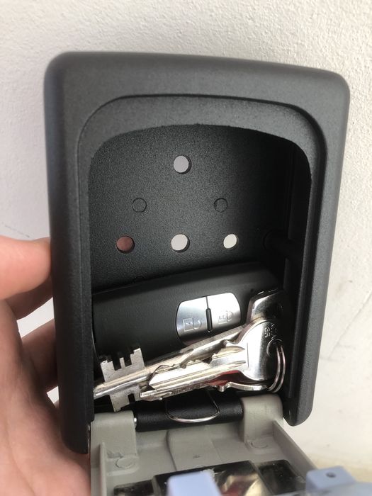 Метална Сейф Кутия за Ключове с Код AirBnB Booking Lockbox Хотел Гараж