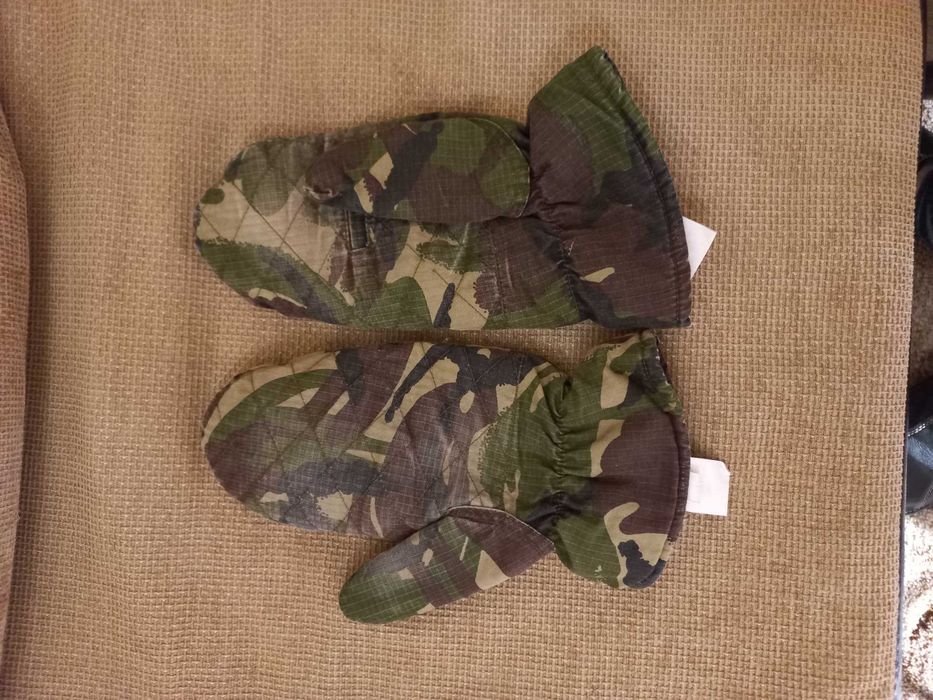 Mănuși Militare MApN – Camuflaj Pădure (Woodland) – Material Ripstop