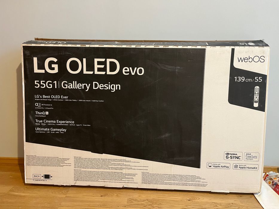 LG OLED evo 139cm/55’ G1 Gallery WebOS