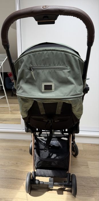 Carucior pentru calatorii Cybex Coya Rosegold / Leaf Green