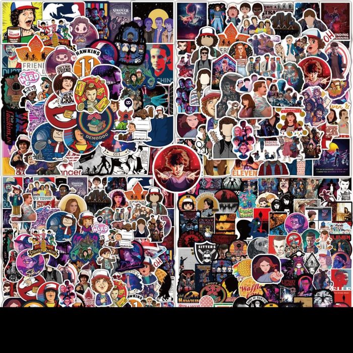 Наклейки Stranger Things