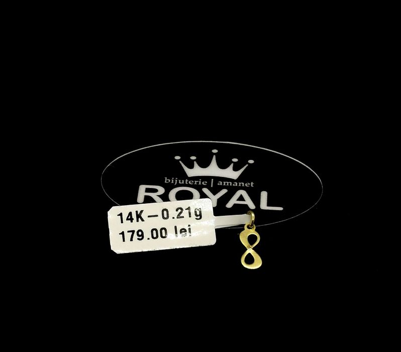 Bijuteria Royal pandantiv din aur 14k 0.21 gr