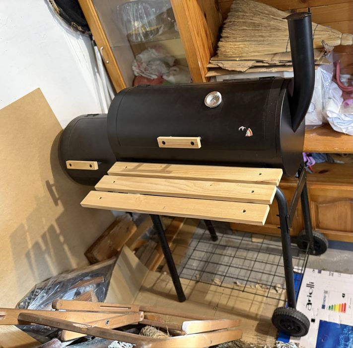 Барбекю с две камери