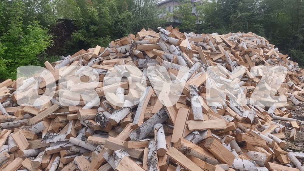 дрова береза в мешках, доставка