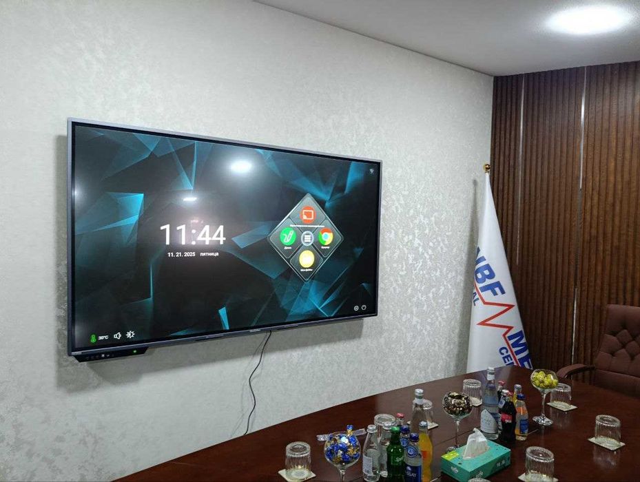 Интерактивные панели 65,75,86 дюймов.Есть гарантия,бесплатная доставка
