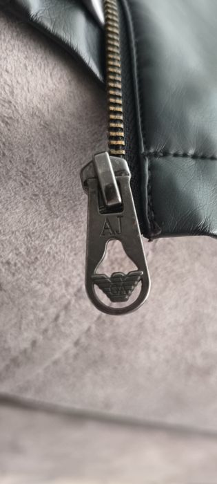 Подростковая Кожаная Куртка Armani Junior