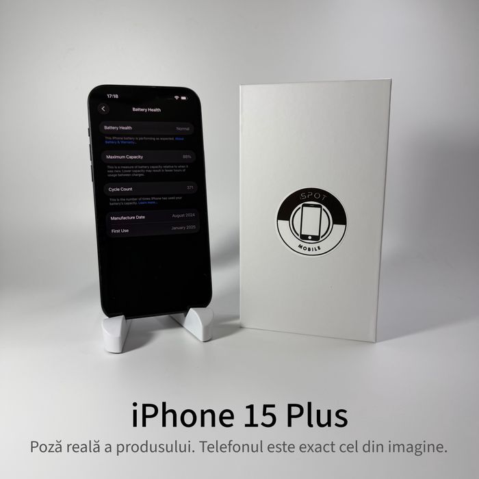 ispotmobile.ro  iPhone 15 Plus 128GB Garanție 2 ani