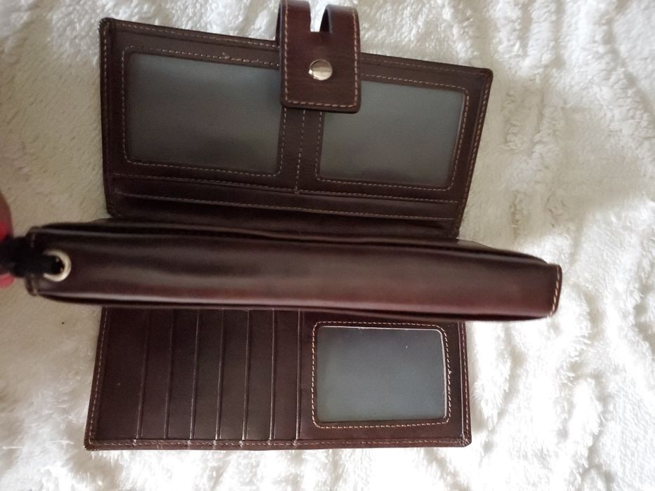 Дамски портфейли естествена кожа