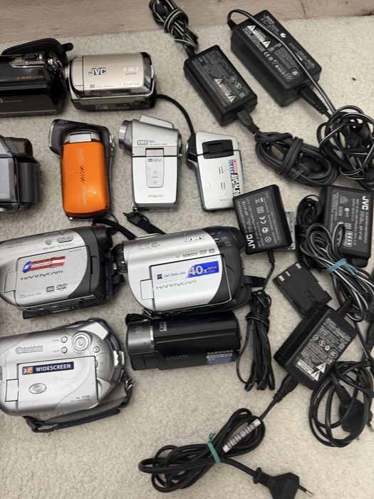 Lot camere video sony, panasonic, jvc, samsung