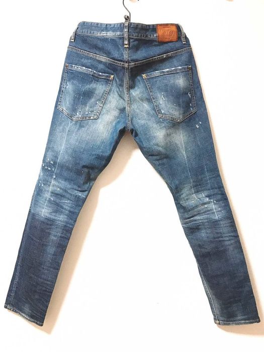 Blugi Dsquared2 Originali albastri marimea 48 s74lb0114