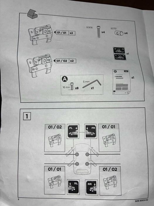THULE XT Kit 3003