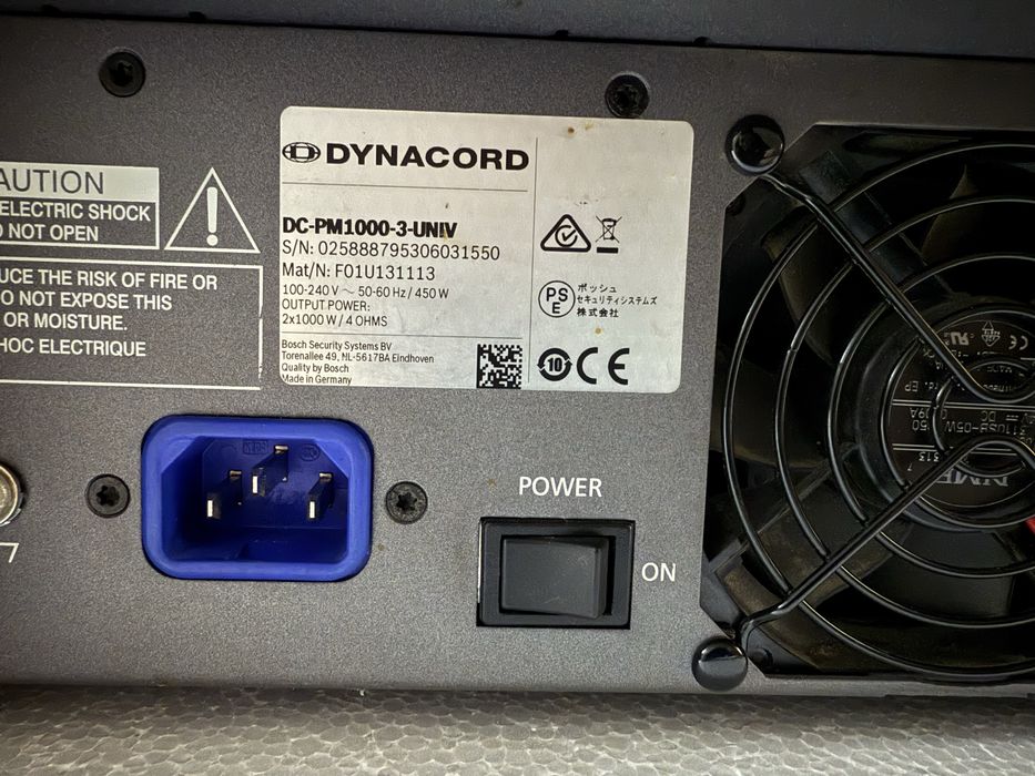 Vand mixer Dynacord Powermate PM1000.3