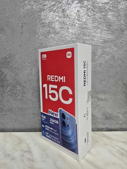 Redmi 15C 256GB Black NOU Bmg Amanet 104805