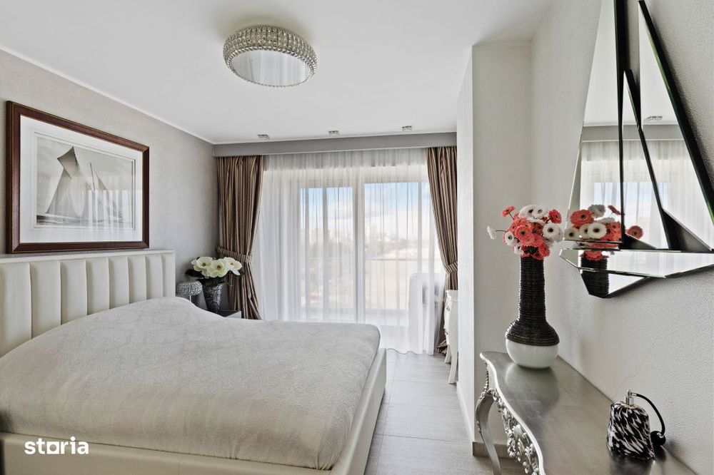 Penthouse pe 2 niveluri | vedere frontala la mare 180° | Faleza Nord