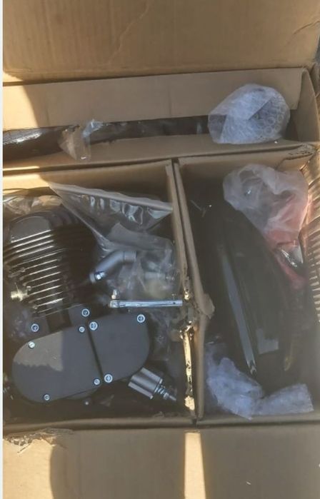 Kit de conversie electrica pentru biciclete 100cc culoarea neagra