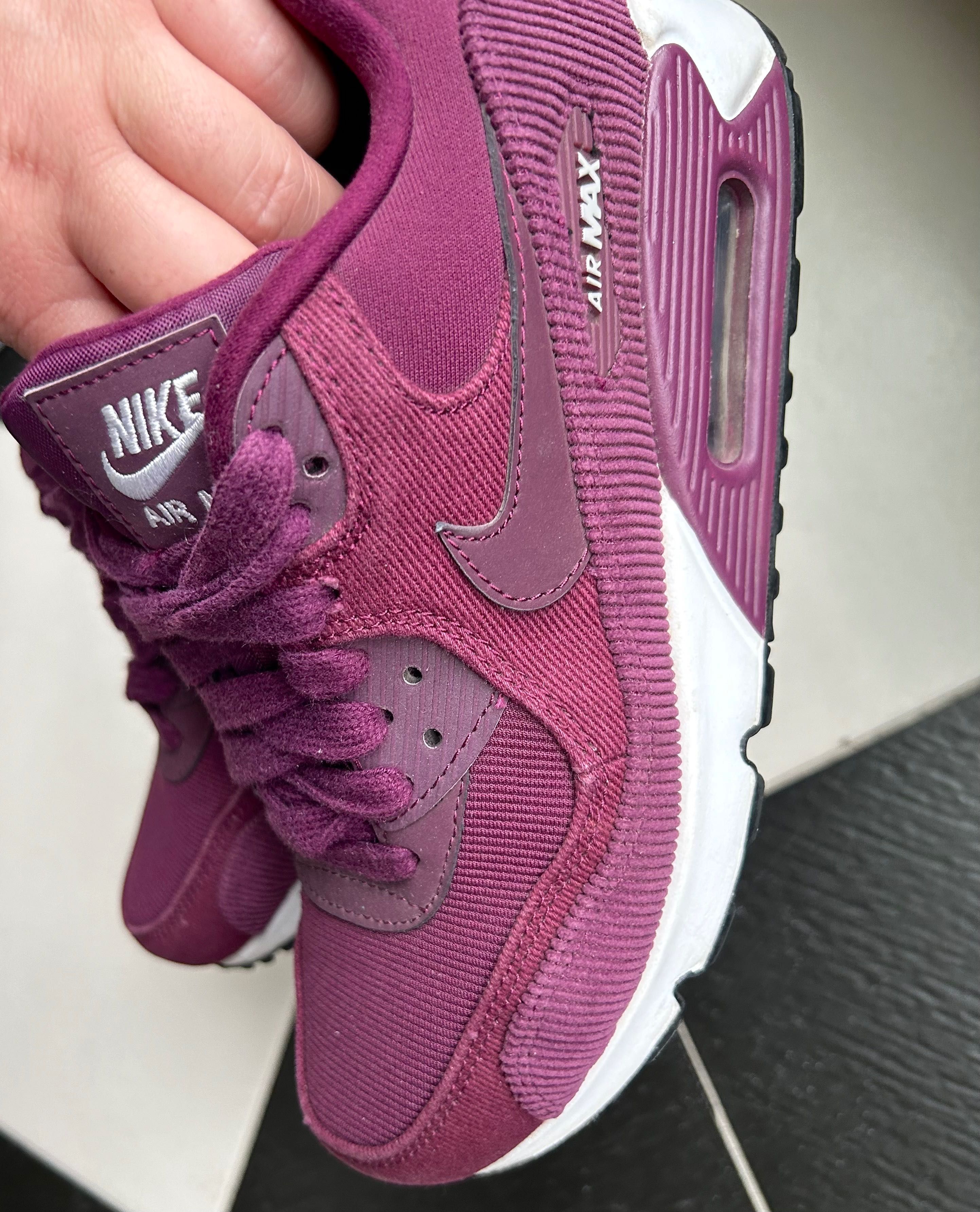 Nike air max outlet 90 lea bordeaux