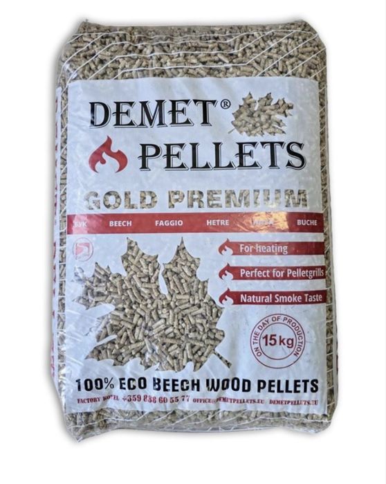 Дървесни пелети клас А1 100 % Топ Качество ! Безплатен Транспорт !!!