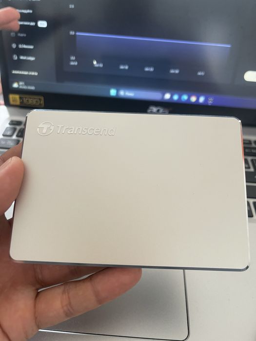 Внешный накопитель Transcend 1000гб