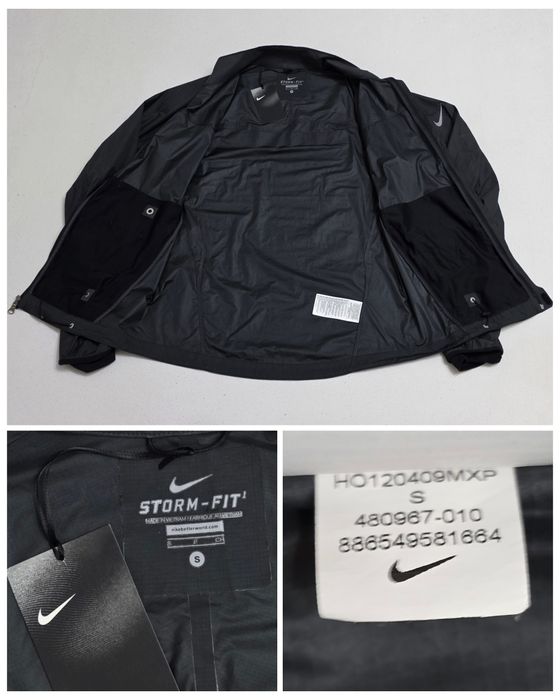 Jacheta nouă NIKE Storm Fly Running, geaca impermeabilă, alergare, Nr. S, ptr bărbați