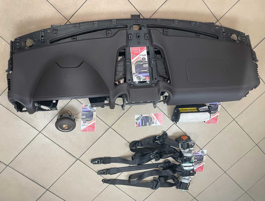 Porsche Cayenne 7p kit airbag volan pasager plansa de bord - MARO