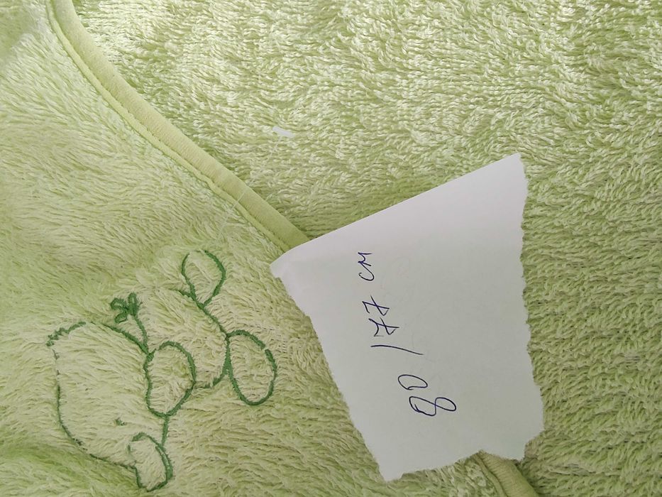 Хавлиена кърпа за дете с качулка, памучни за бебе