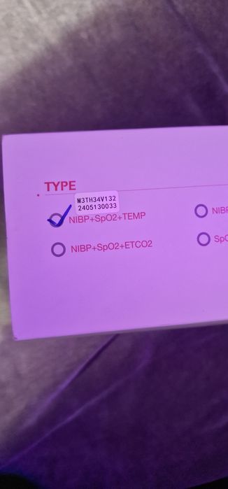 Monitor semne vitale / Detector puls portabil NIBP+SPO2+Temp