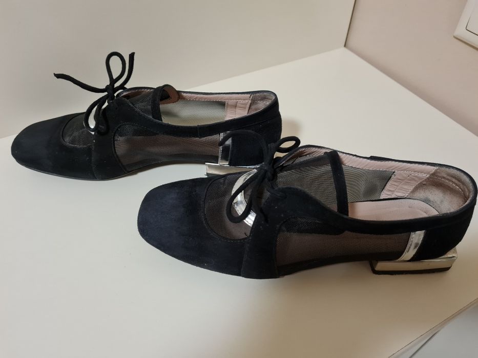 Боти от естествена кожа на GiAnni