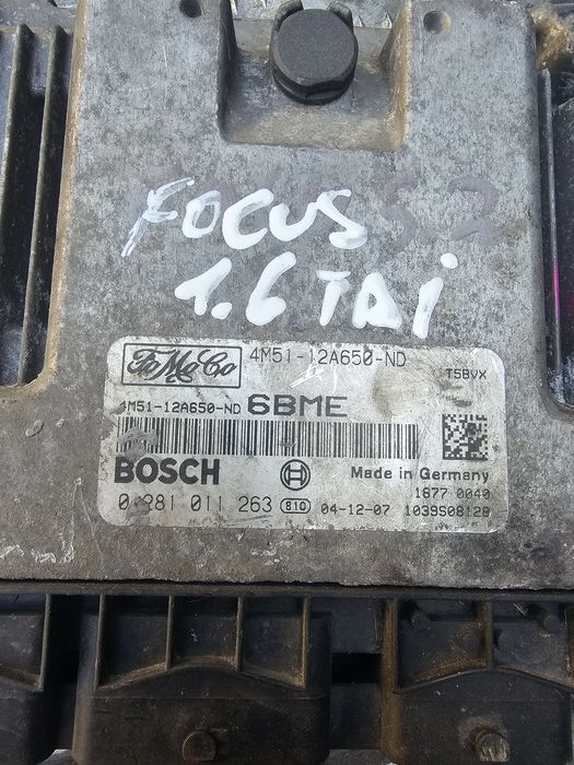 ECU Calculator Motor Ford Focus 2 1.6TDCI 0 281 011 263 6BME