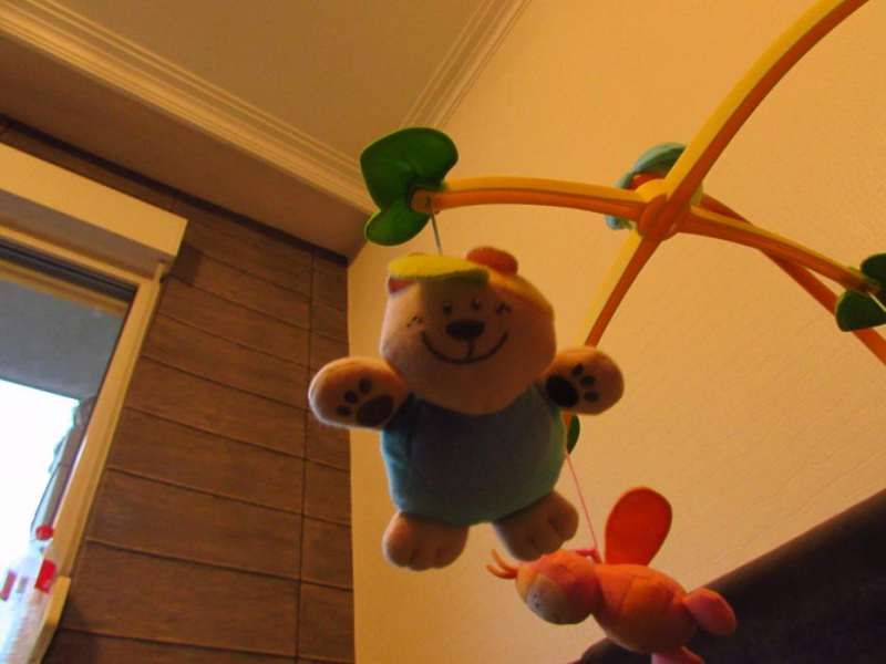 Музикална играчка за креватче Сhicco