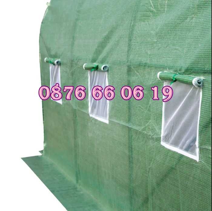 Тунелна оранжерия с размери 3х2х2 метра, оранжерия тунелна