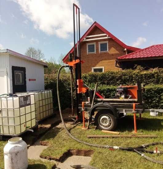 Нова Професионална Сондажна машина Car-120EC до 120 метра от Европа