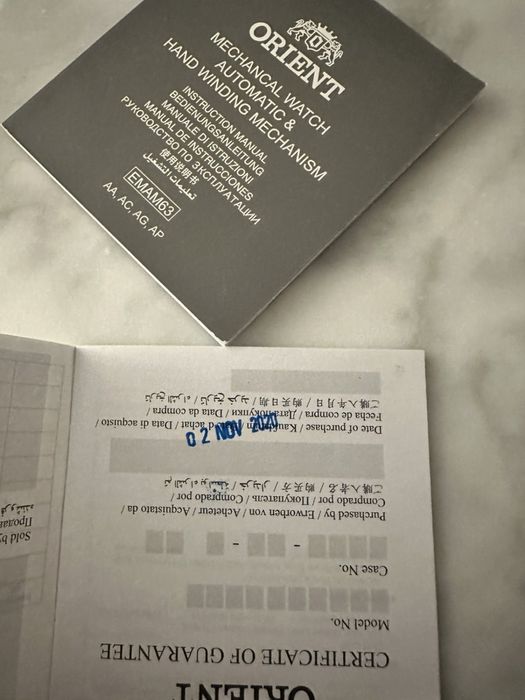 Часовник Ориент “Бейби Тритон”