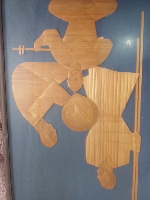 Somon uslubida chizilgan rasim 1960-yillar taximinan