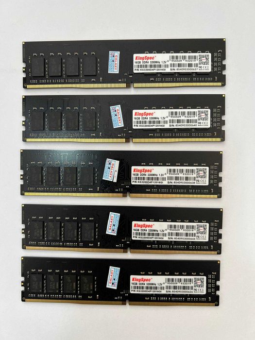 Новая! Оперативная память KingSpec 16GB DDR4 3200MHz