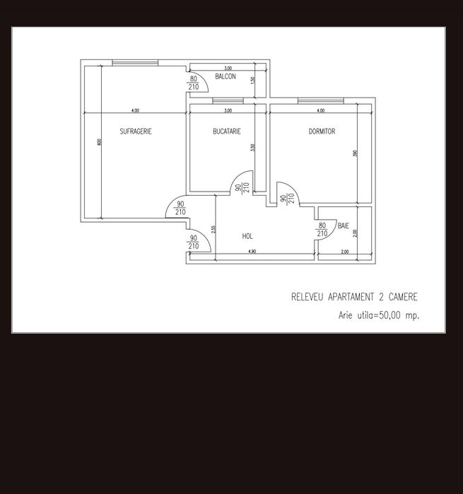 Apartament  de vânzare