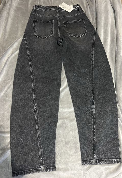 Дънки балон с камъчета